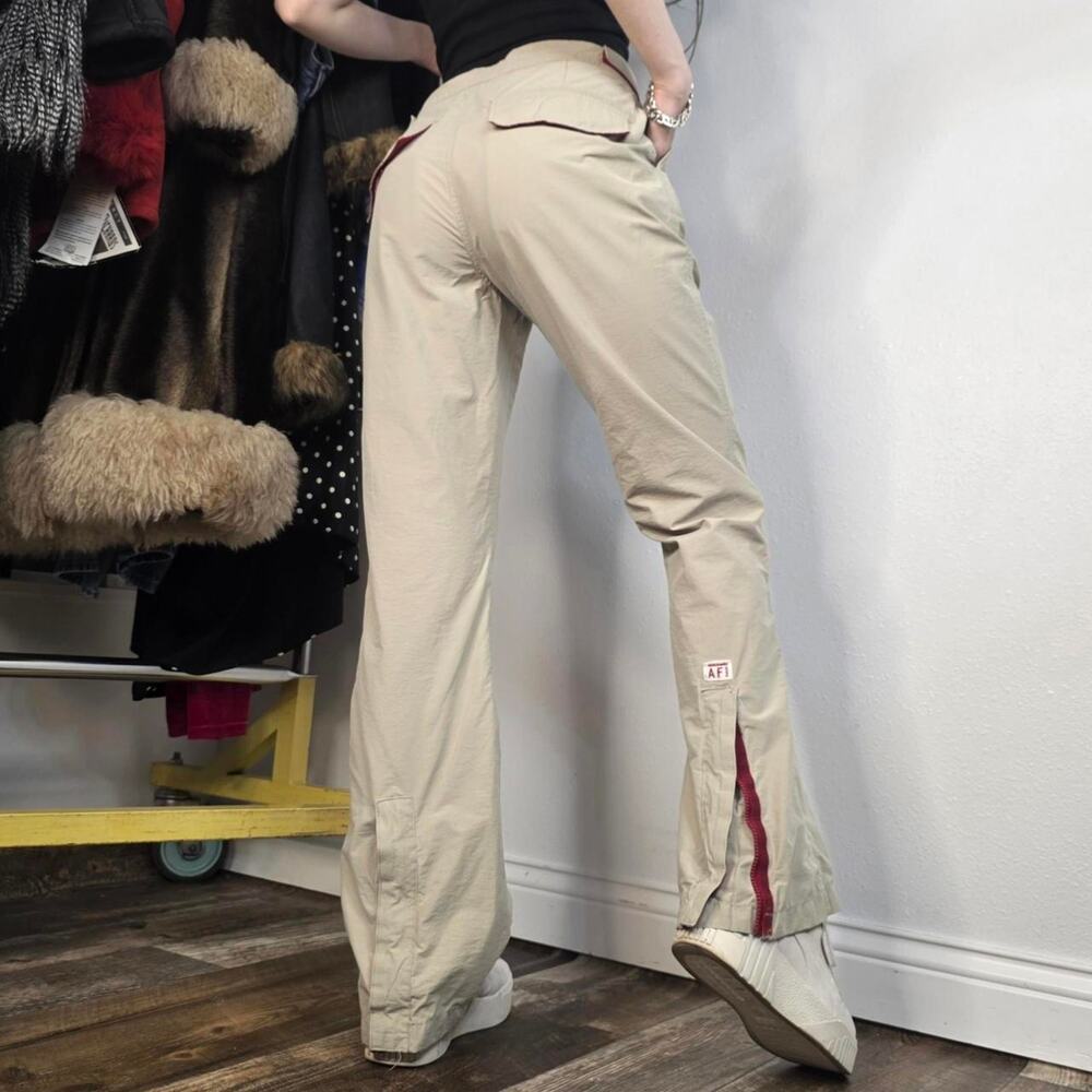 Vintage abercrombie ankel zip pants